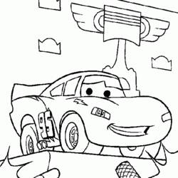 Coloring page: Race car (Transportation) #138982 - Free Printable Coloring Pages