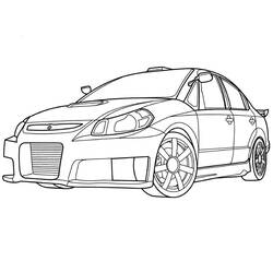 Race car (Transportation) coloring page #183291 to print and color