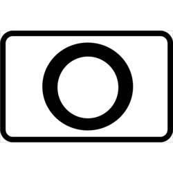 Road sign (Transportation) coloring page #119054 to print and color