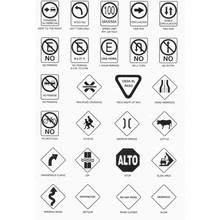 Coloring pages: Road sign - Free Printable Coloring Pages