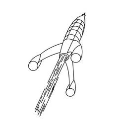 Coloring page: Rocket (Transportation) #140082 - Free Printable Coloring Pages