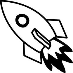 Coloring page: Rocket (Transportation) #140134 - Free Printable Coloring Pages