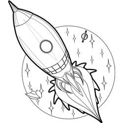 Coloring page: Rocket (Transportation) #140208 - Free Printable Coloring Pages