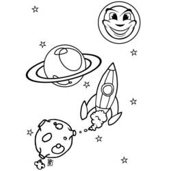 Coloring page: Rocket (Transportation) #140292 - Free Printable Coloring Pages