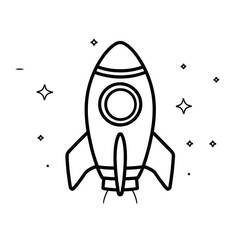 Rocket (Transportation) coloring page #218005 to print and color
