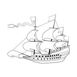 Coloring page: Sailboat (Transportation) #143565 - Free Printable Coloring Pages
