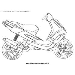 Coloring page: Scooter (Transportation) #139538 - Printable Coloring Pages