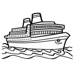 Coloring page: Ships and Boats (Transportation) #171603 - Free Printable Coloring Pages