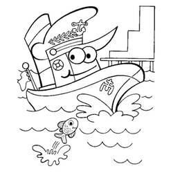 Coloring page: Ships and Boats (Transportation) #171608 - Free Printable Coloring Pages