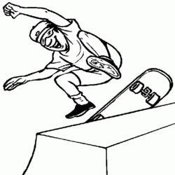 Coloring page: Skateboard (Transportation) #139287 - Free Printable Coloring Pages