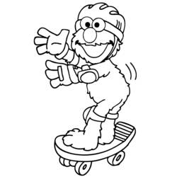 Coloring page: Skateboard (Transportation) #139365 - Free Printable Coloring Pages