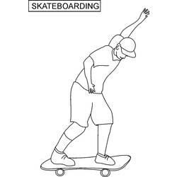 Coloring page: Skateboard (Transportation) #139371 - Free Printable Coloring Pages