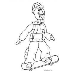 Coloring page: Skateboard (Transportation) #139381 - Free Printable Coloring Pages