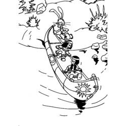 Coloring page: Small boat / Canoe (Transportation) #142195 - Printable coloring pages