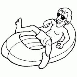 Coloring page: Small boat / Canoe (Transportation) #142254 - Printable coloring pages