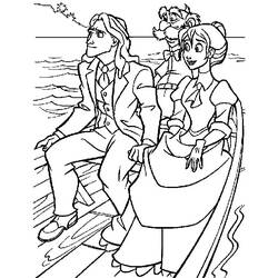 Coloring page: Small boat / Canoe (Transportation) #142339 - Printable coloring pages