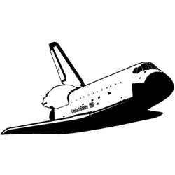 Coloring page: Spaceship (Transportation) #140485 - Free Printable Coloring Pages