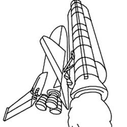 Coloring page: Spaceship (Transportation) #140506 - Free Printable Coloring Pages