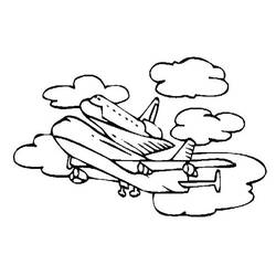 Coloring page: Spaceship (Transportation) #140507 - Free Printable Coloring Pages