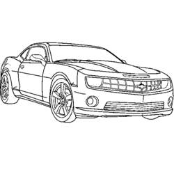 Coloring page: Sports car / Tuning (Transportation) #146916 - Free Printable Coloring Pages