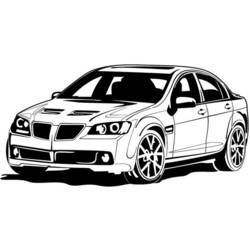 Coloring page: Sports car / Tuning (Transportation) #146920 - Free Printable Coloring Pages