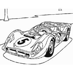 Coloring page: Sports car / Tuning (Transportation) #146935 - Free Printable Coloring Pages