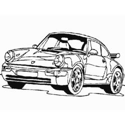 Coloring page: Sports car / Tuning (Transportation) #146939 - Free Printable Coloring Pages