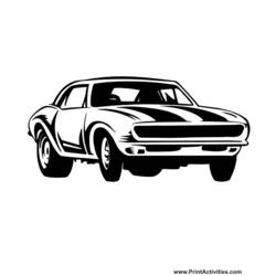 Coloring page: Sports car / Tuning (Transportation) #146944 - Free Printable Coloring Pages