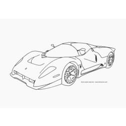 Coloring page: Sports car / Tuning (Transportation) #146952 - Free Printable Coloring Pages
