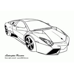 Coloring page: Sports car / Tuning (Transportation) #146958 - Free Printable Coloring Pages