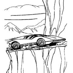Coloring page: Sports car / Tuning (Transportation) #146976 - Free Printable Coloring Pages