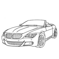 Coloring page: Sports car / Tuning (Transportation) #147015 - Free Printable Coloring Pages