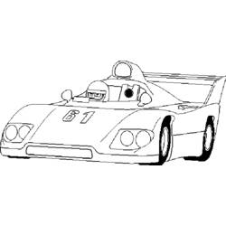 Coloring page: Sports car / Tuning (Transportation) #147020 - Free Printable Coloring Pages