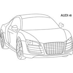 Coloring page: Sports car / Tuning (Transportation) #147036 - Free Printable Coloring Pages