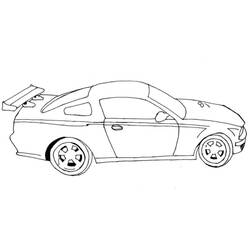Coloring page: Sports car / Tuning (Transportation) #147040 - Free Printable Coloring Pages