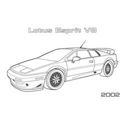 Coloring page: Sports car / Tuning (Transportation) #147052 - Free Printable Coloring Pages