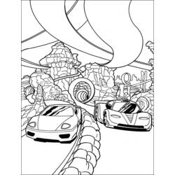 Coloring page: Sports car / Tuning (Transportation) #147053 - Free Printable Coloring Pages