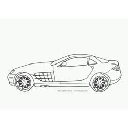 Coloring page: Sports car / Tuning (Transportation) #147075 - Free Printable Coloring Pages