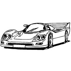 Coloring page: Sports car / Tuning (Transportation) #147079 - Free Printable Coloring Pages