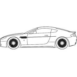 Coloring page: Sports car / Tuning (Transportation) #147088 - Free Printable Coloring Pages