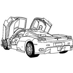 Coloring page: Sports car / Tuning (Transportation) #147111 - Free Printable Coloring Pages