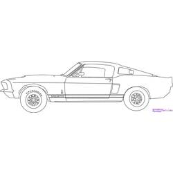 Coloring page: Sports car / Tuning (Transportation) #147119 - Free Printable Coloring Pages