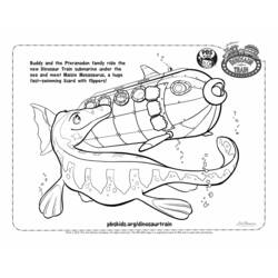 Coloring page: Submarine (Transportation) #137719 - Printable coloring pages