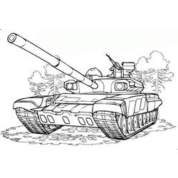 Coloring page: Tank (Transportation) #138006 - Printable coloring pages
