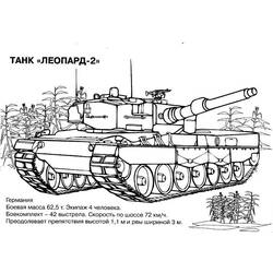 Coloring page: Tank (Transportation) #138021 - Printable coloring pages