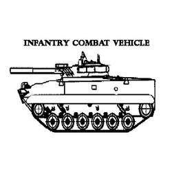 Coloring page: Tank (Transportation) #138023 - Free Printable Coloring Pages
