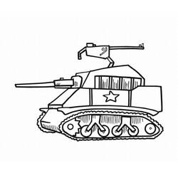 Coloring page: Tank (Transportation) #138034 - Free Printable Coloring Pages