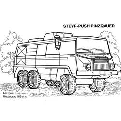 Coloring page: Tank (Transportation) #138036 - Free Printable Coloring Pages