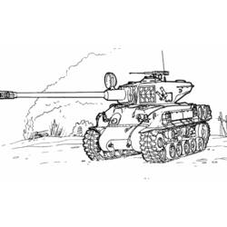 Coloring page: Tank (Transportation) #138043 - Free Printable Coloring Pages