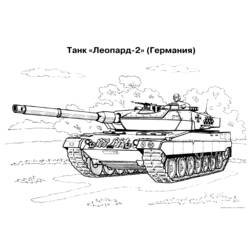 Coloring page: Tank (Transportation) #138052 - Free Printable Coloring Pages